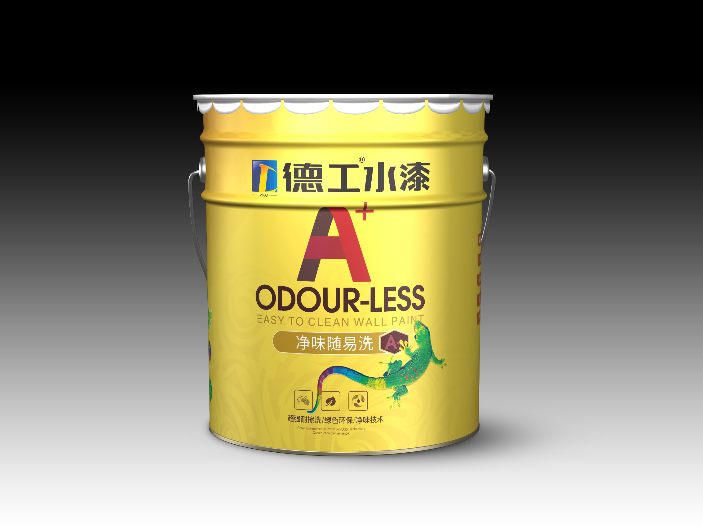 德工净味随意洗德工水漆